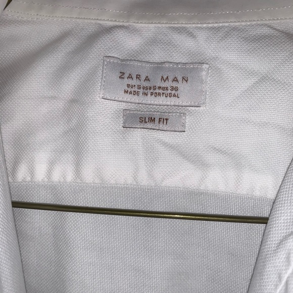 Zara Shirts Zara White Mens Dress Shirt Poshmark